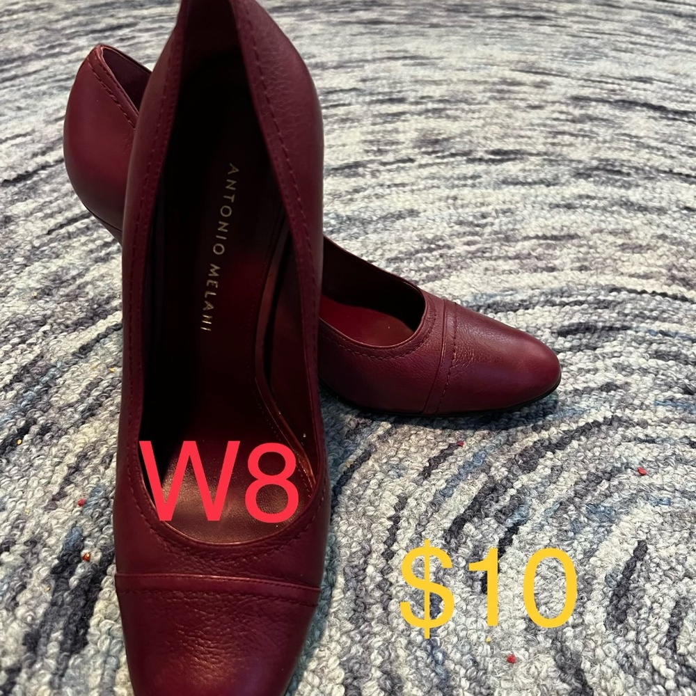 Burgundy Heels